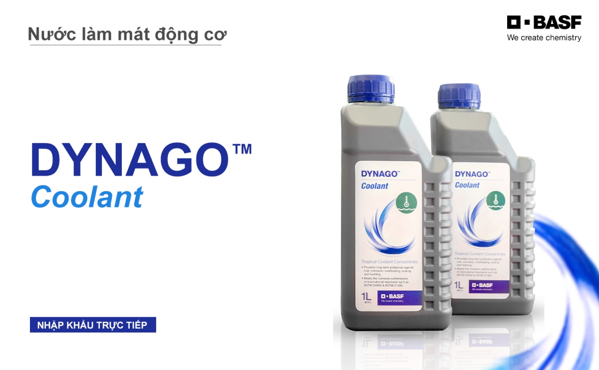 Giới Thiệu Sản Phẩm: Dynago Tropical Coolant Nhập Khẩu Từ BASF